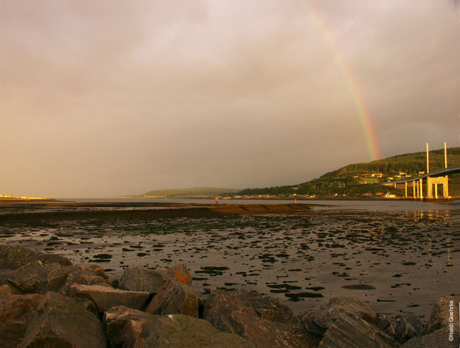 Rainbow over Moray Firth 1393