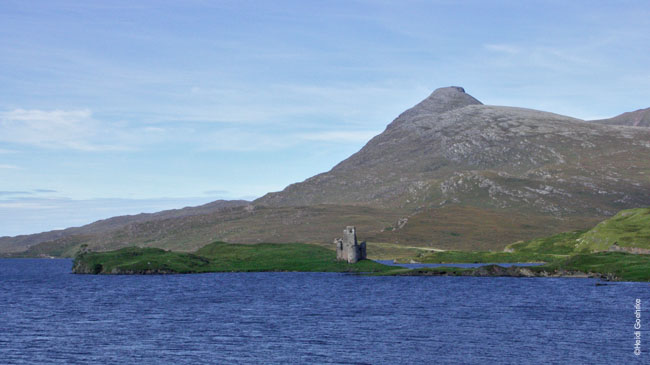 West Coast Ardvreck Castle 1905