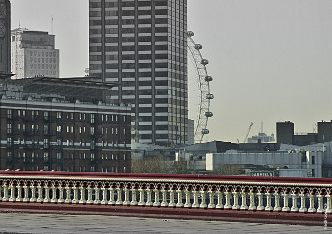 Vauxhall Bridge and London Eye
